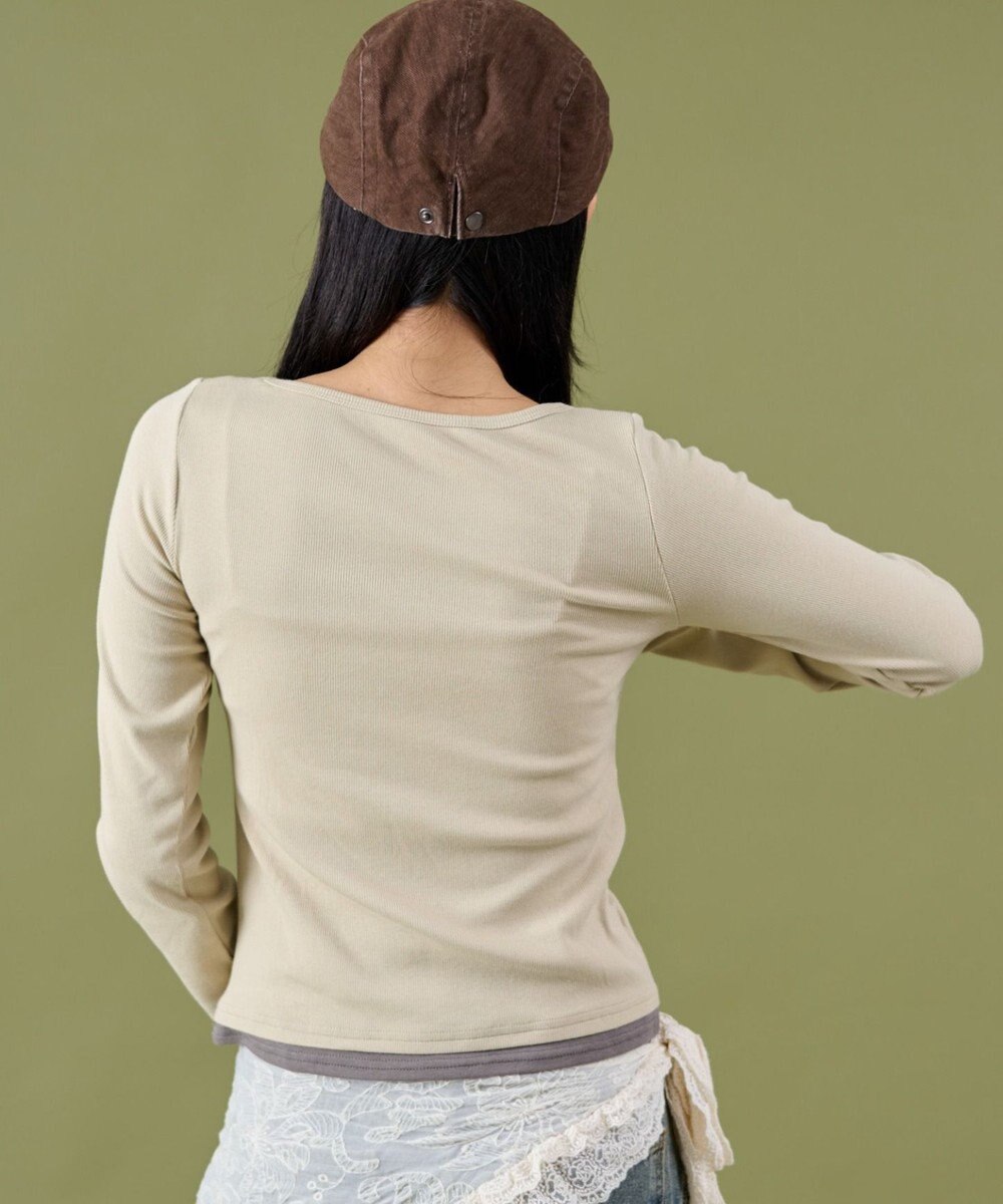 WEGO レイヤードグラフィックTOP 