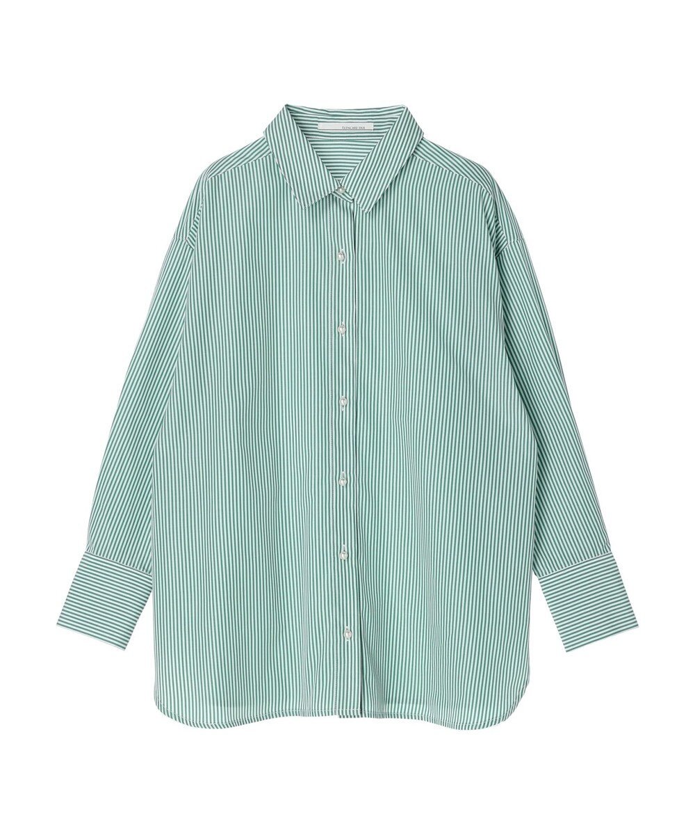 Green Parks ・ＥＬＥＮＣＡＲＥ　ＤＵＥ　パールボタンシャツチュニック 