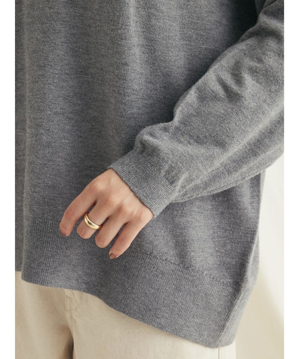 CRAFT STANDARD BOUTIQUE とてもちクルーネックニットプルオーバー 