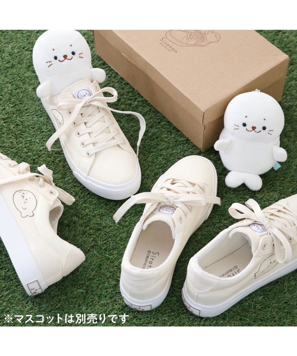 Mother garden しろたん キャンバススニーカー 《Mサイズ23.0～23.5cm/Lサイズ25.0～25.5cm》 
