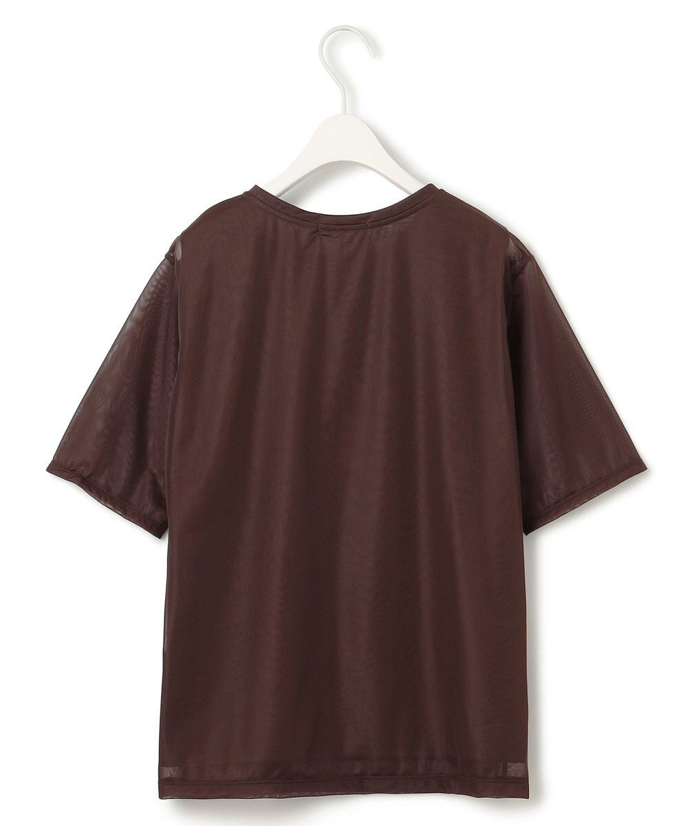 ICB L 【接触冷感・洗える】 チュールコンビ カットソー 