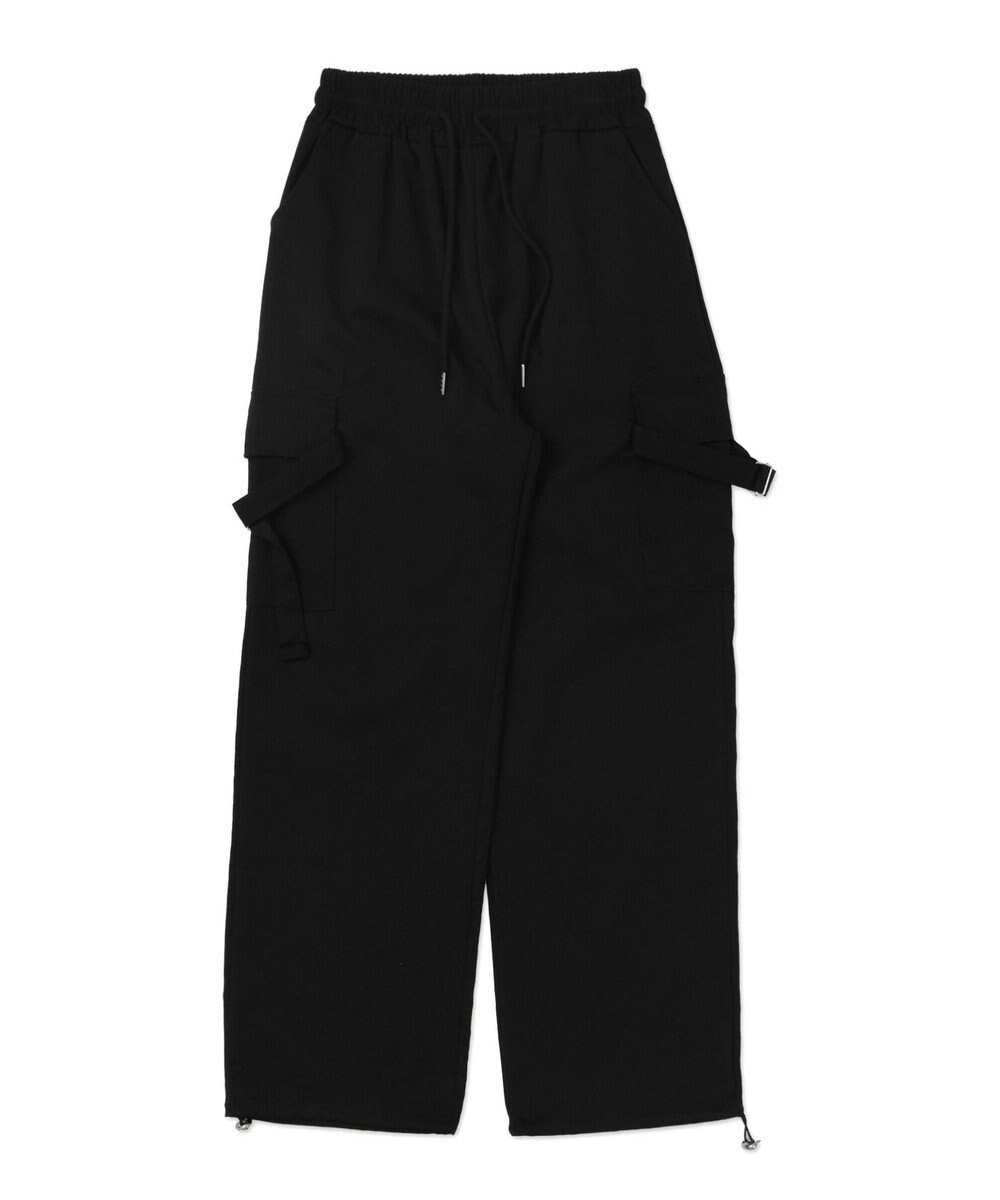 WEGO 【ウエストゴム】サイドベルトカーゴパンツ 