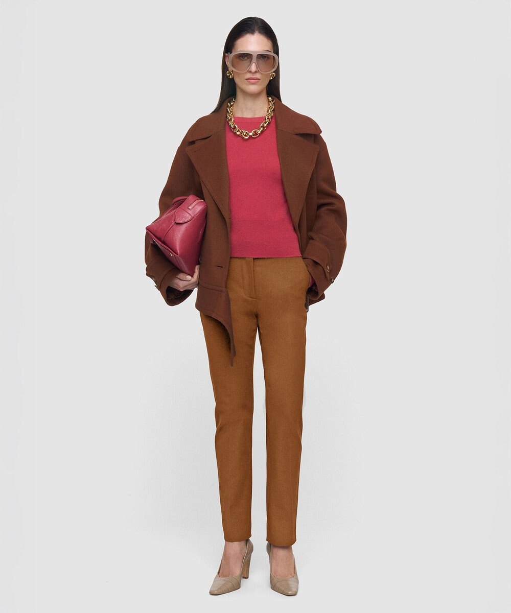 JOSEPH ギャバジンストレッチ スリムフィットトラウザーズ NEW COLEMAN 