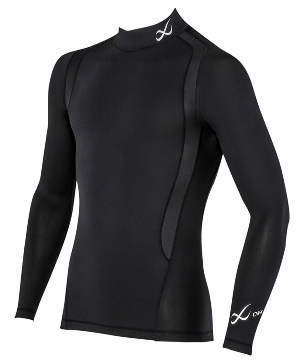 CW-X 【MEN】 CW-X 機能性トップス 【JYURYU TOP】 ハイネック 長袖 肩が動かしやすくなる 運動時の疲労を軽減 ゴルフ 球技 マラソン JAO009 /ワコール 