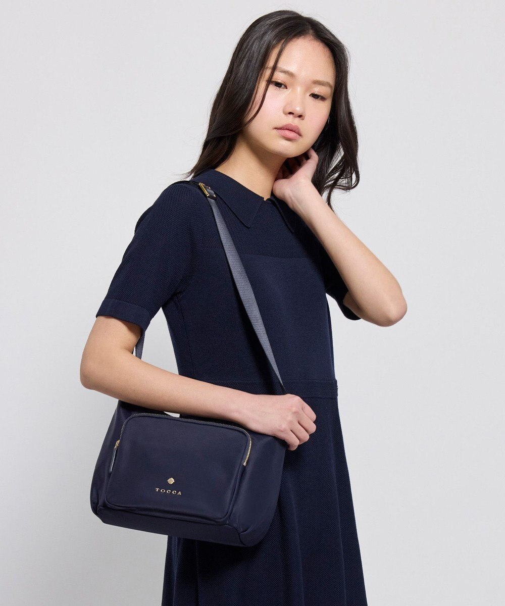 TOCCA 【宮本茉由さん着用】OPENING SENSE NYLONBAG ショルダーバッグ 
