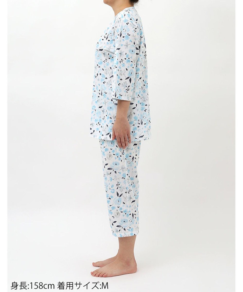 Wing 【数量限定　特別価格】 パジャマ 7分袖 8分丈 綿100％ 天竺素材 レディース EP8992 ウイング／ワコール 
