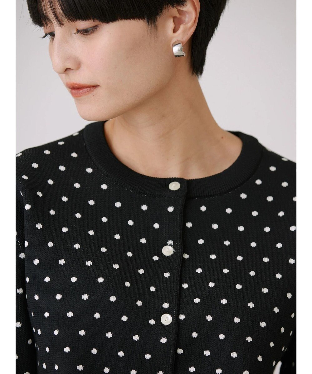 AMERICAN HOLIC エコカルットＤｏｔクルーネックカーディガン 