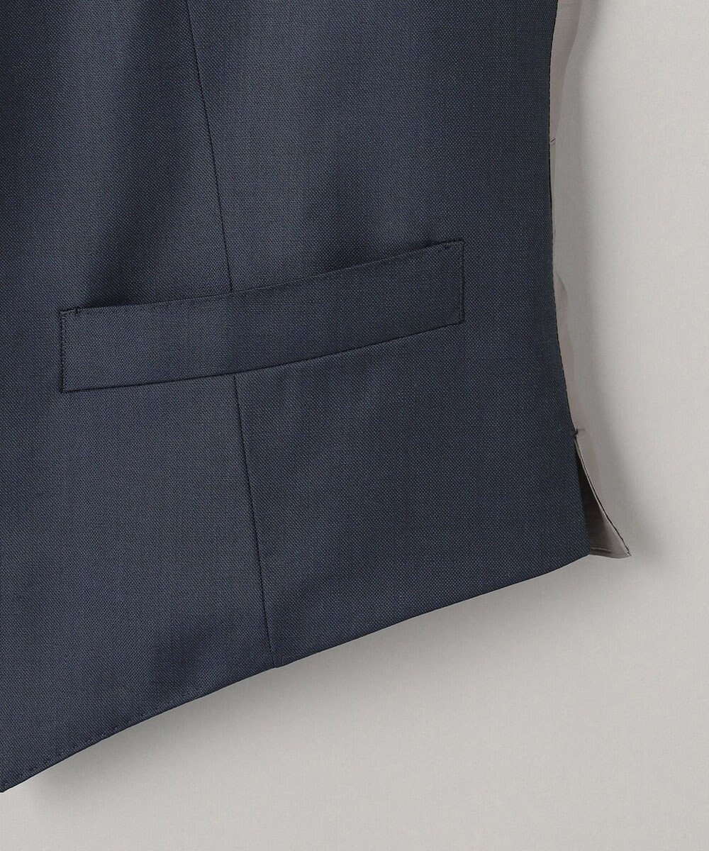 GOTAIRIKU シワになりにくい/通年素材【御幸毛織/みゆきけおり】Superio160 ベスト_ダークグリーン 