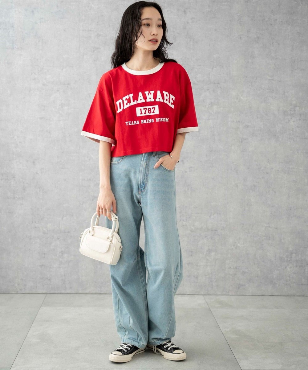 WEGO リンガーグラフィックショートT 