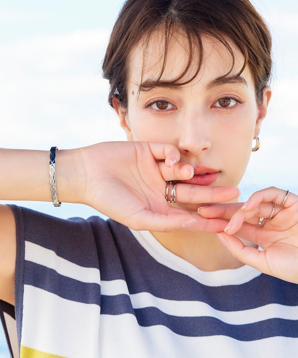 Tiaclasse 【4点セット】クロスデザインリング　アソートセット 