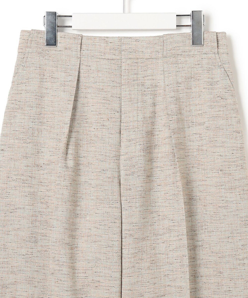 23区 L 【先行予約】リネンライクブッチャー ワイドパンツ 