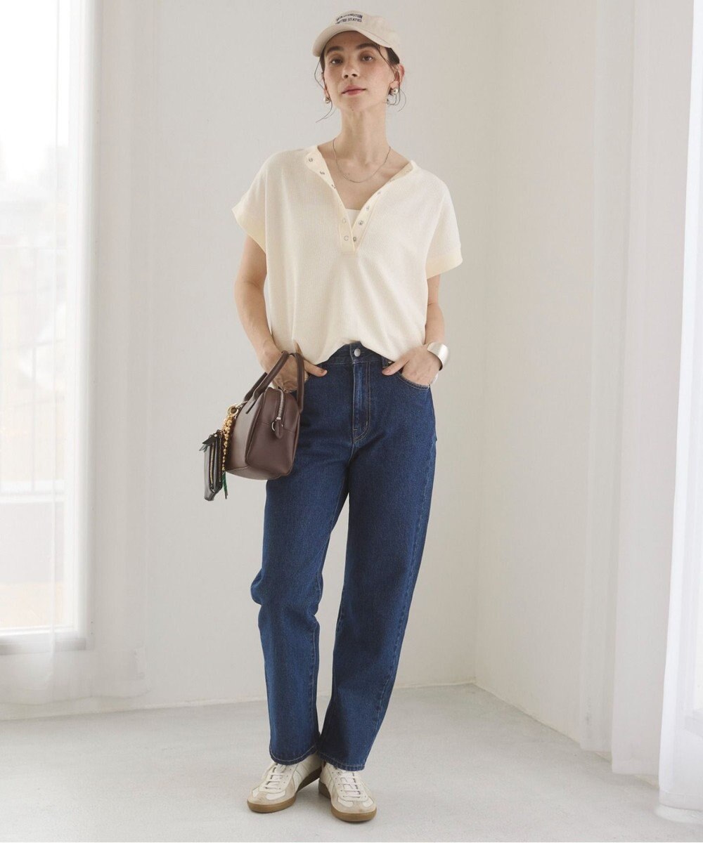 WEGO 【ANGIE VINTAGE/SMLサイズ展開】ストレートデニムパンツ 