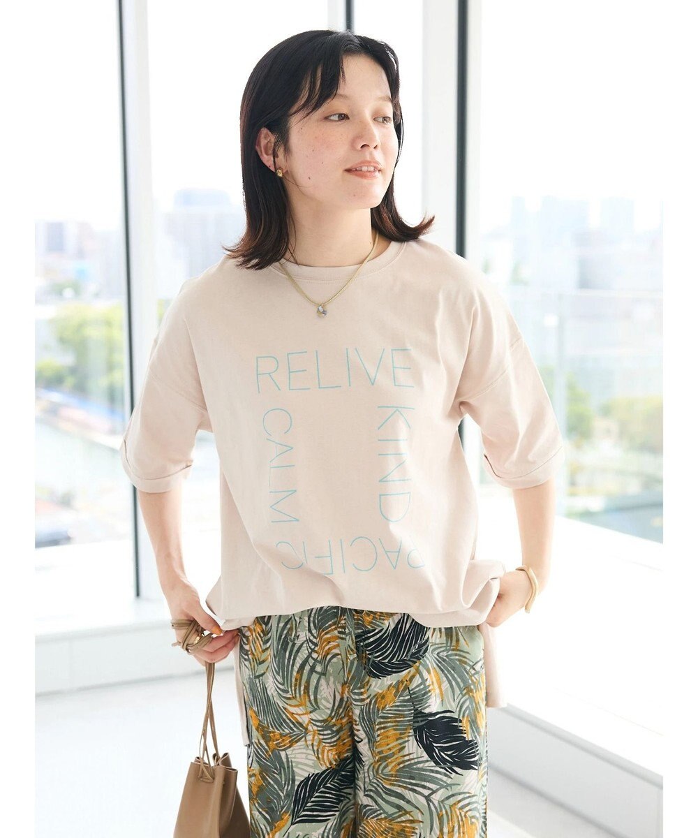 CRAFT STANDARD BOUTIQUE シルケット天竺　スクエアＰＴ　ＢＩＧ　Ｔｅｅ　Ｓ／Ｓ 
