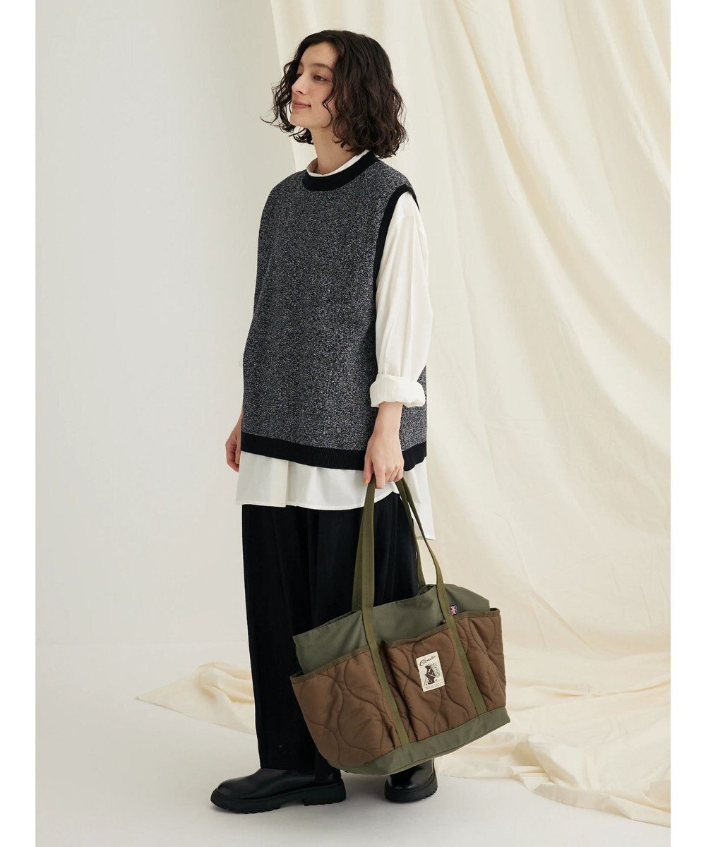 CRAFT STANDARD BOUTIQUE リンクス編みニットベスト 