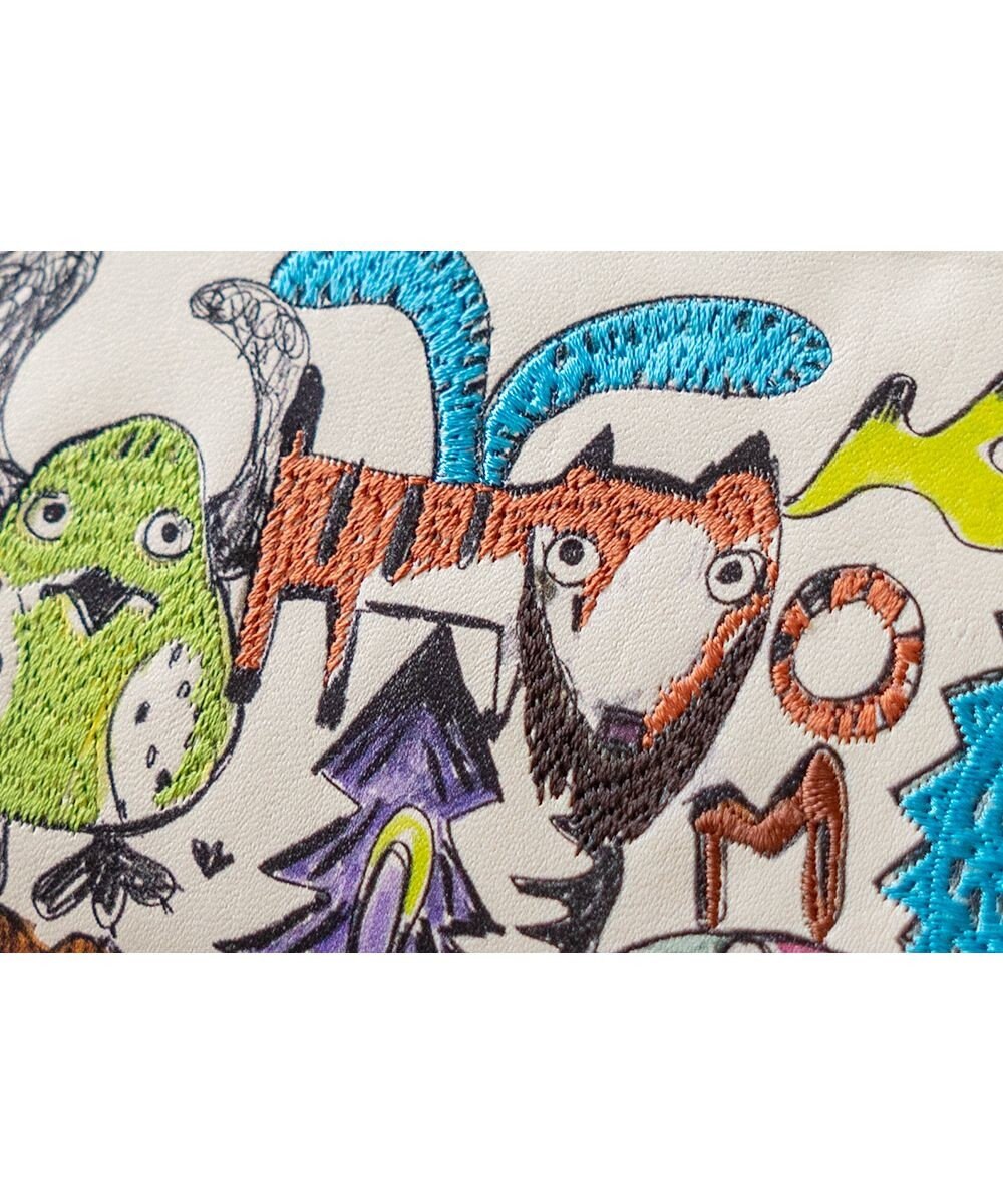 tsumori chisato CARRY ムーンライトアニマル ラウンドファスナー長財布 