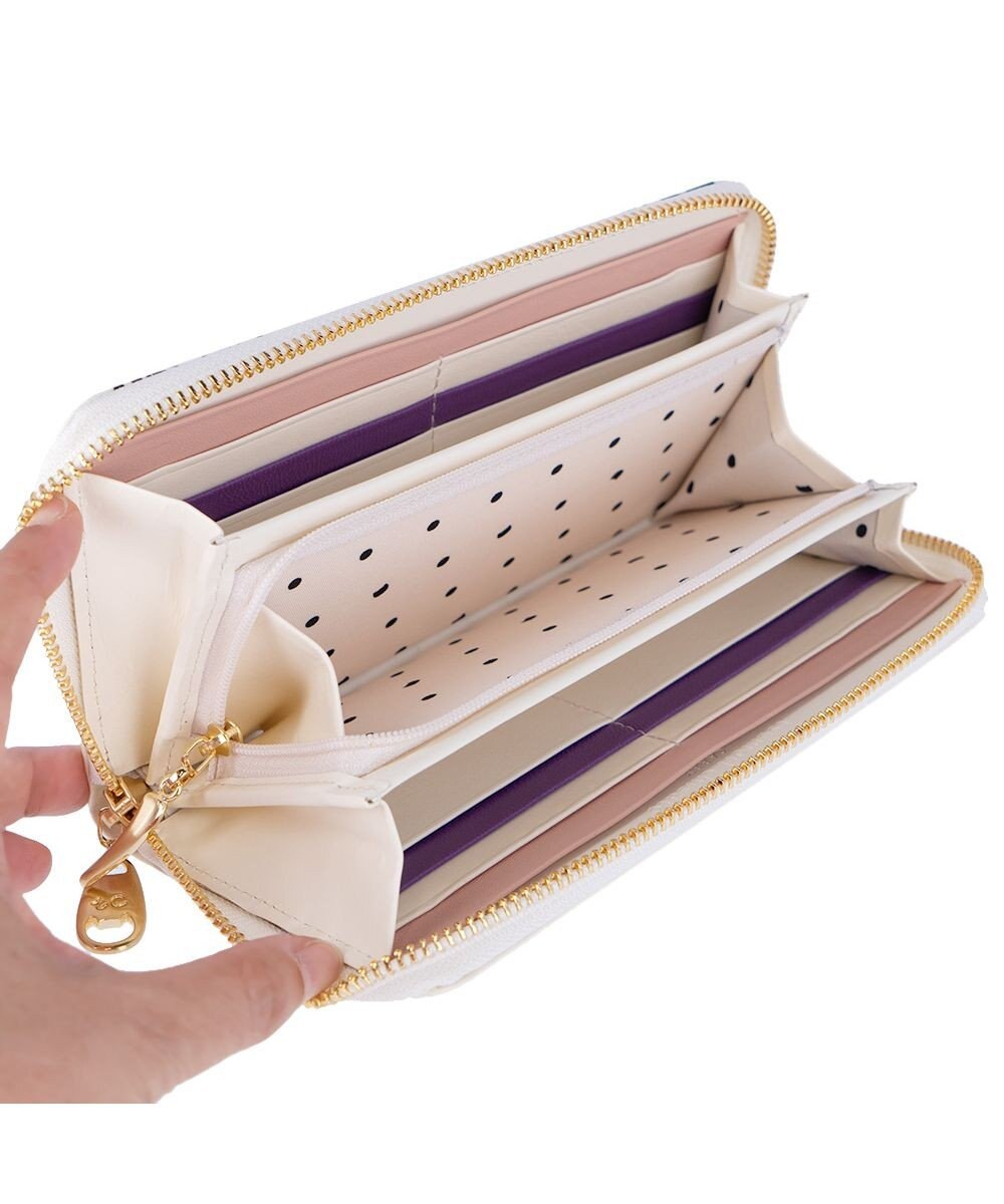 tsumori chisato CARRY ムーンライトアニマル ラウンドファスナー長財布 