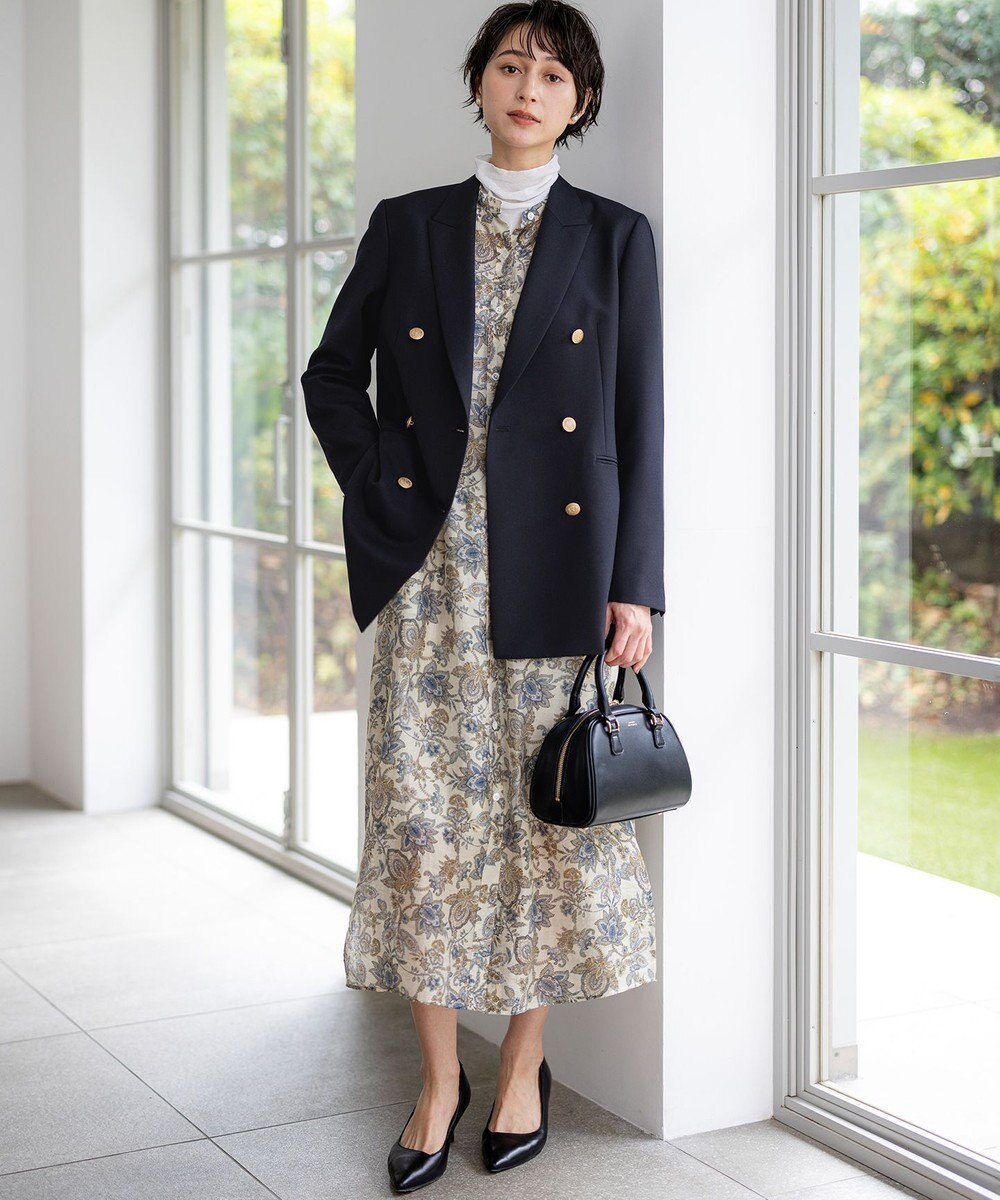 23区 【先行予約】シアーフライス レイヤード タートル カットソー 