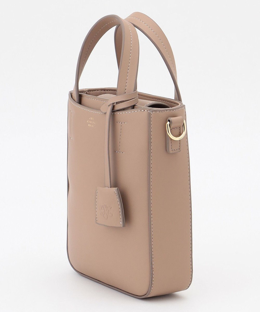 J.PRESS LADIES 【2way】スプリットレザー ナノポシェット バッグ 