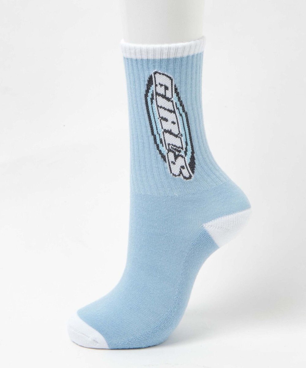 WEGO girlsロゴソックス 