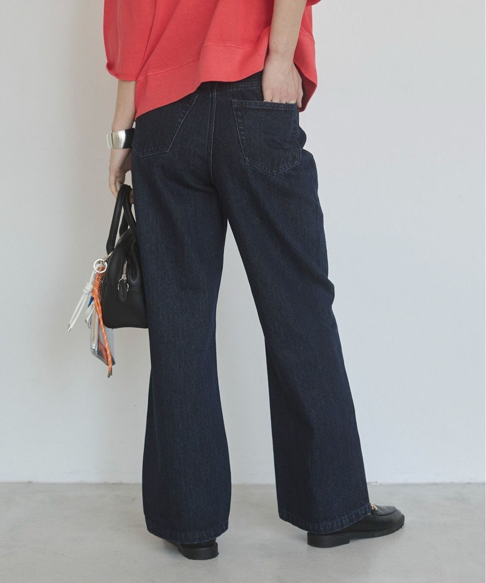 WEGO 【ANGIE VINTAGE/SMLサイズ展開】ワイドストレートデニムパンツ 