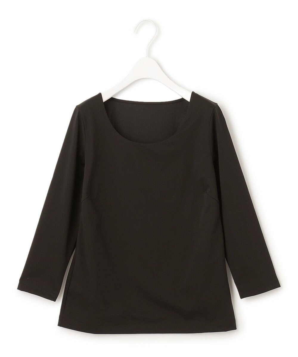 ICB 【洗える】 スーペリアジャージー Uネックカットソー 