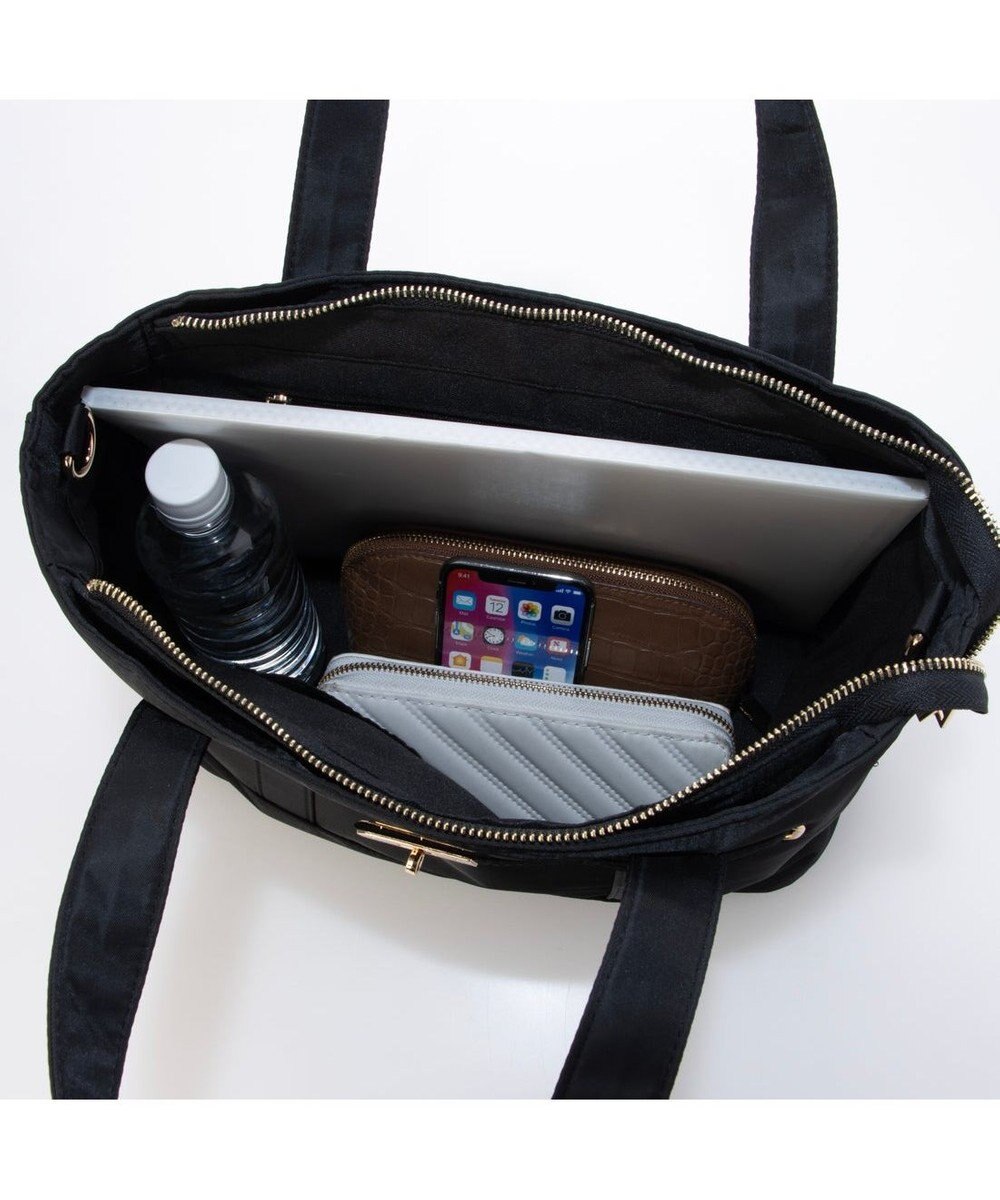 UNBILLION カシュカシュ cachecache / フロントベルトナイロン2wayトートバッグ 