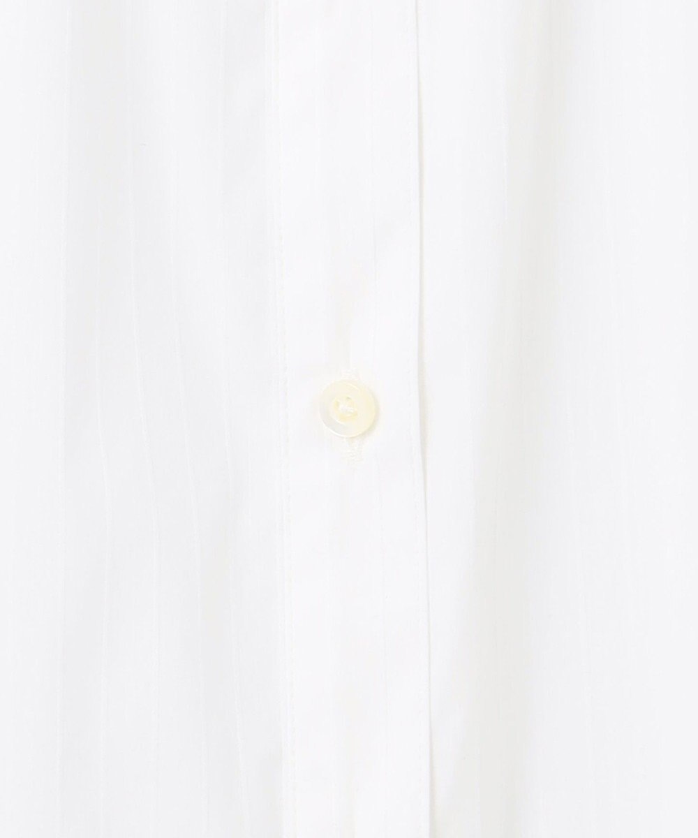 J.PRESS LADIES L 【洗える】BEZ ドビーストライプ シャツカラー ブラウス 