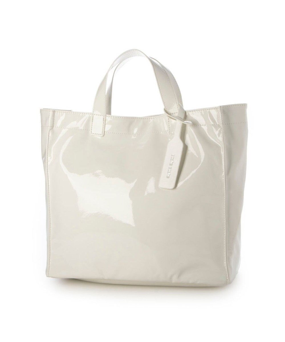 UNBILLION カシュカシュ cachecache / ソフトエナメルスクエア手提げトート 