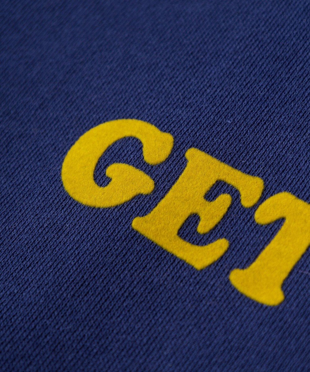 AMERICAN HOLIC フロッキーロゴプリント裏毛パーカー 