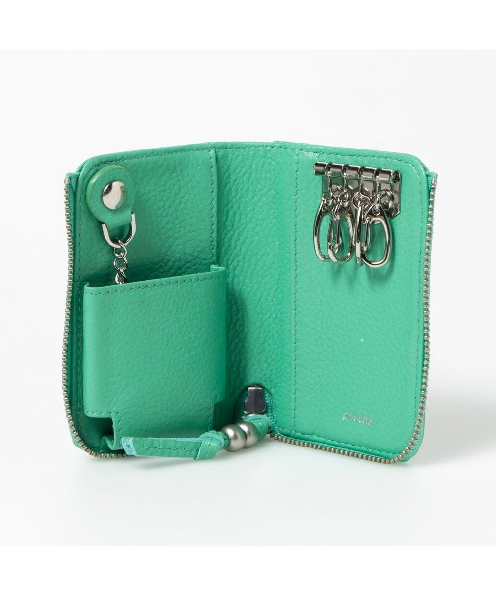 UNBILLION ペルケ perche / ドット型押しスマートキーケース 