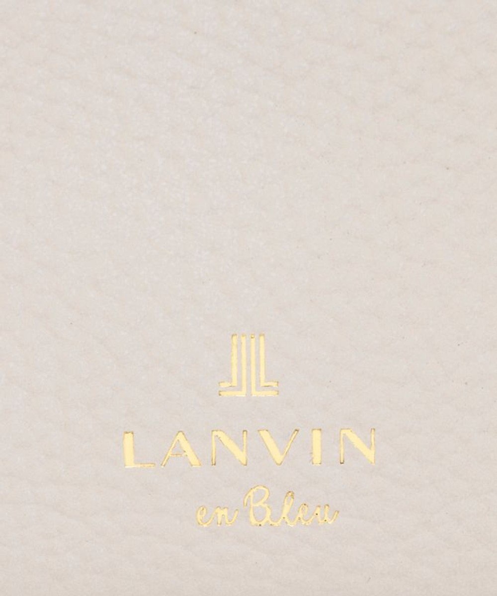 LANVIN en Bleu リュバン 薄マチ長財布 