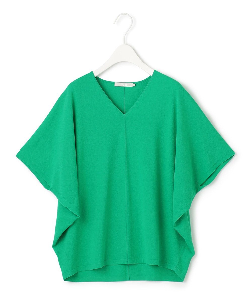 ICB 【洗える】VIS/NYハイゲージ Vネックプルオーバー 