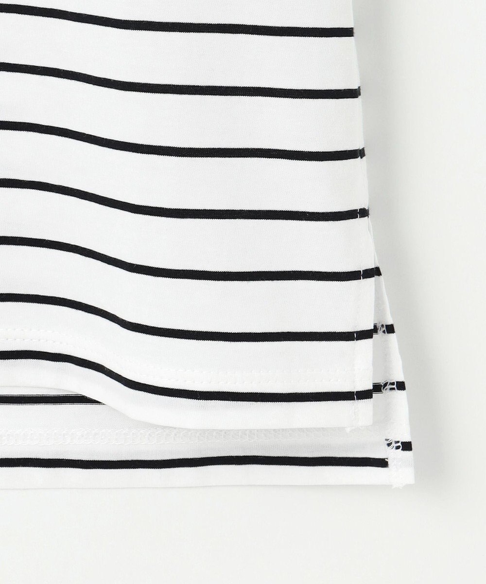 J.PRESS LADIES 【洗える】スムースジャージー ボーダー カットソー 