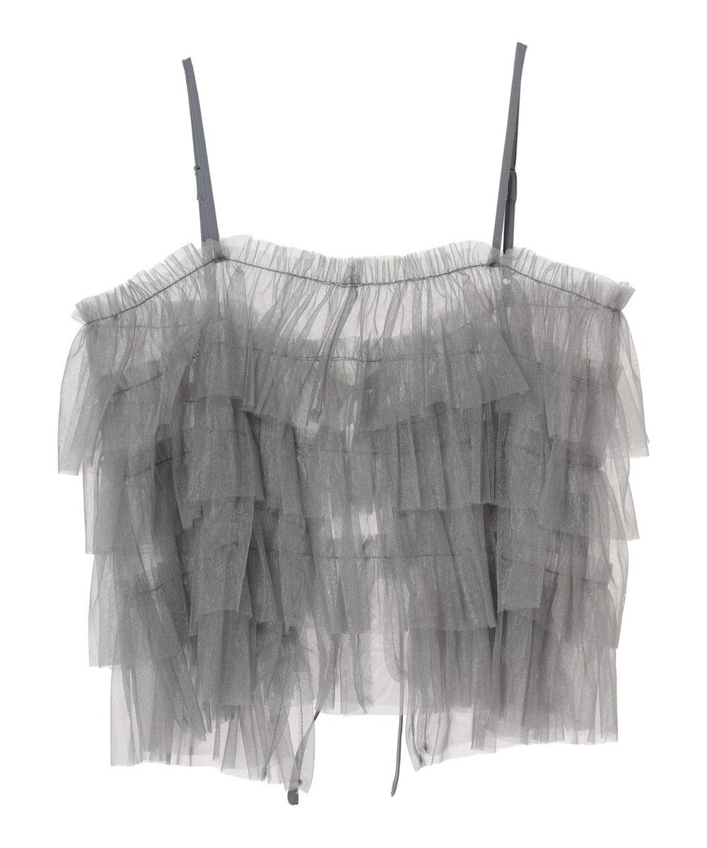 Green Parks ・ＥＬＥＮＣＡＲＥ　ＤＵＥ　２ｗａｙラメチュールフリルキャミ 