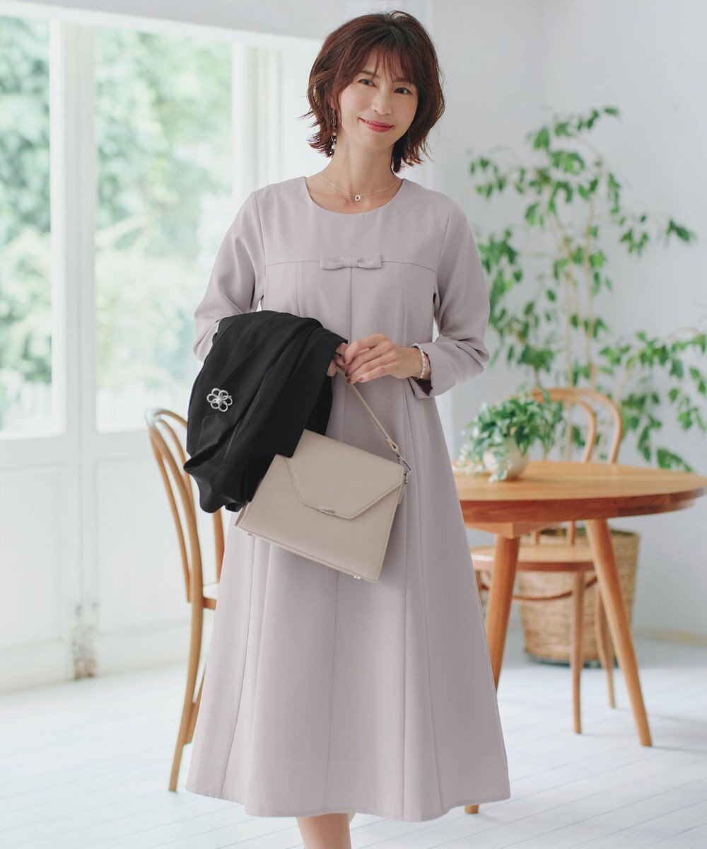 Tiaclasse 【安田美沙子さん着用・4way /2TYPEハンドル】パールチェーン付きハーフフォーマルミニバッグ 