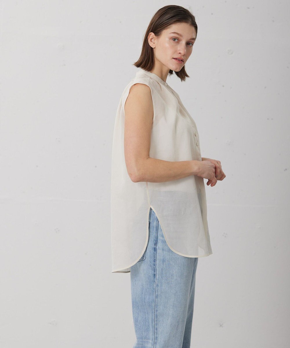 BEIGE， 【WEB限定】ODILON / シアーブラウス 