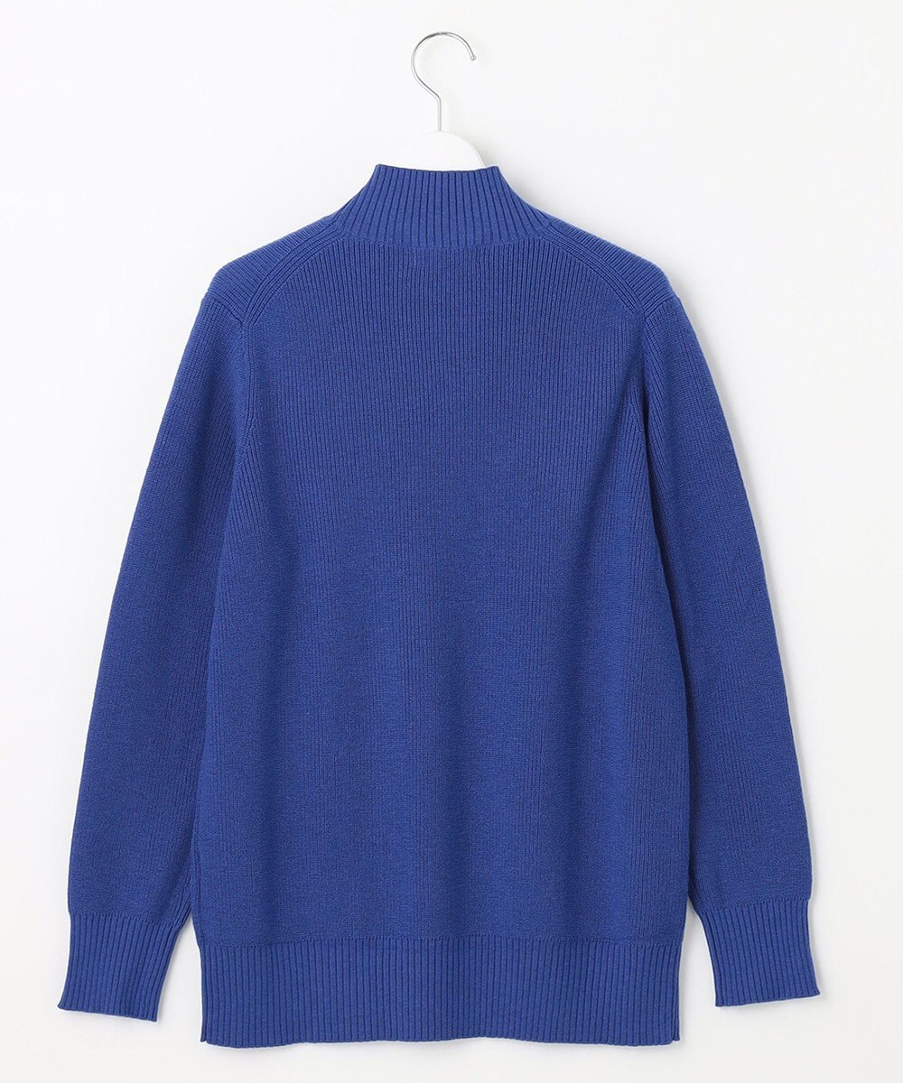 J.PRESS LADIES 【洗える】SEMI WORSTED ハイネック ニット 