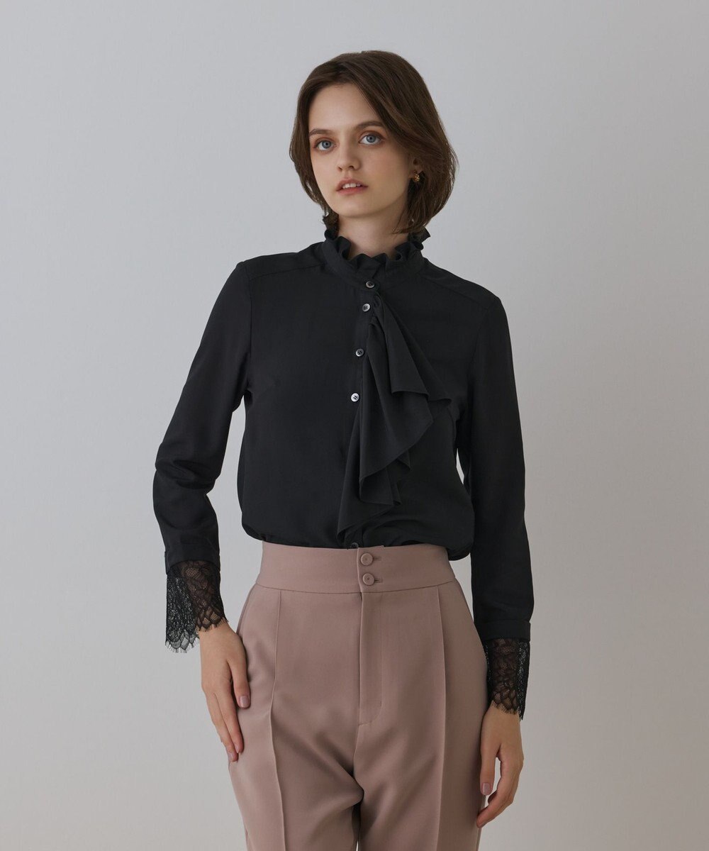 GRACE CONTINENTAL ラッフルブラウス 