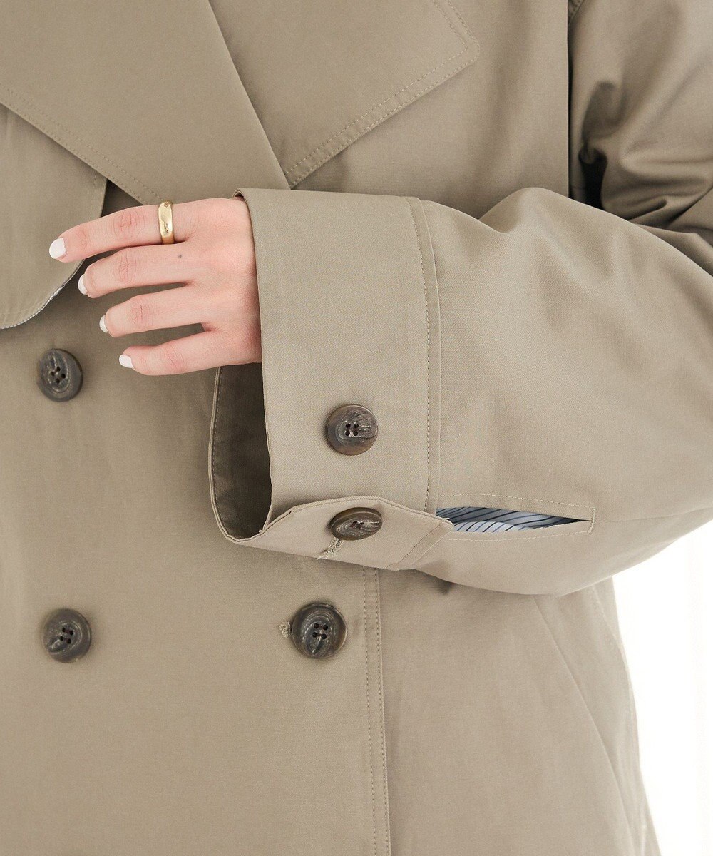 CRAFT STANDARD BOUTIQUE ワイドカフスミディトレンチコート 