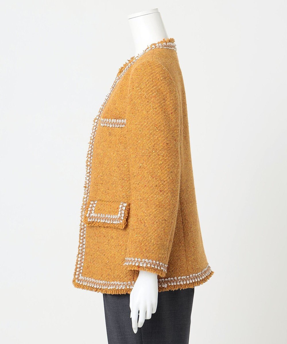 23区 【R(アール)】カラーツイード ジャケット 