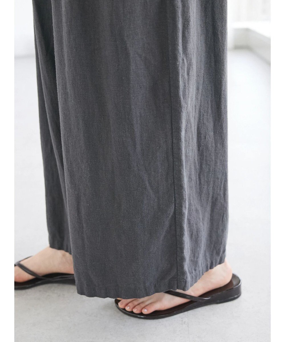CRAFT STANDARD BOUTIQUE 【キナリノ別注】リネンレーヨンワイドパンツ 