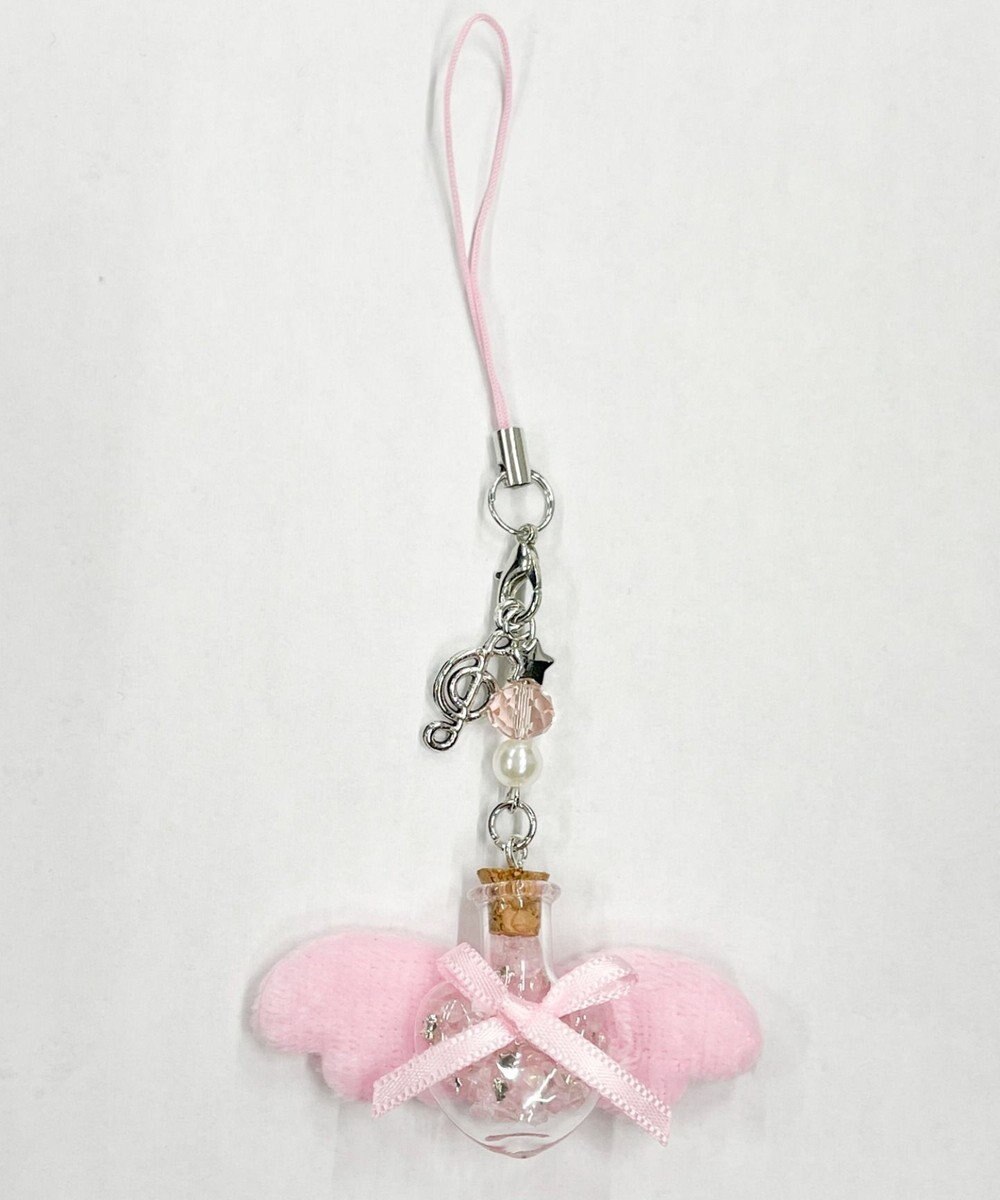 WEGO カラーリボンエンジェルキーホルダー 