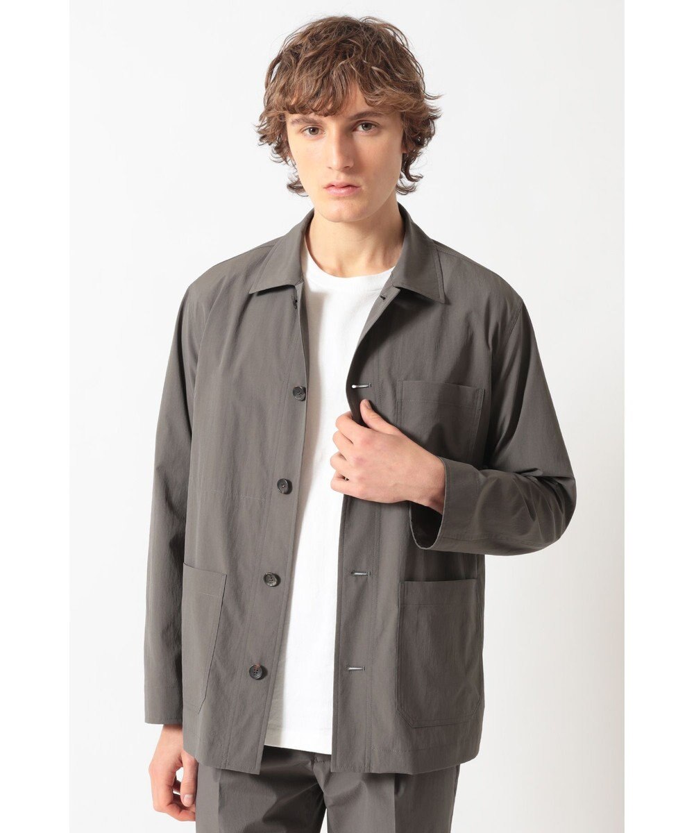 DAKS 温度調節タフタ・カバーオールブルゾン 