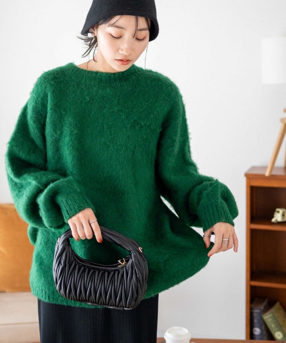 WEGO モヘアライクBIGプルオーバー 