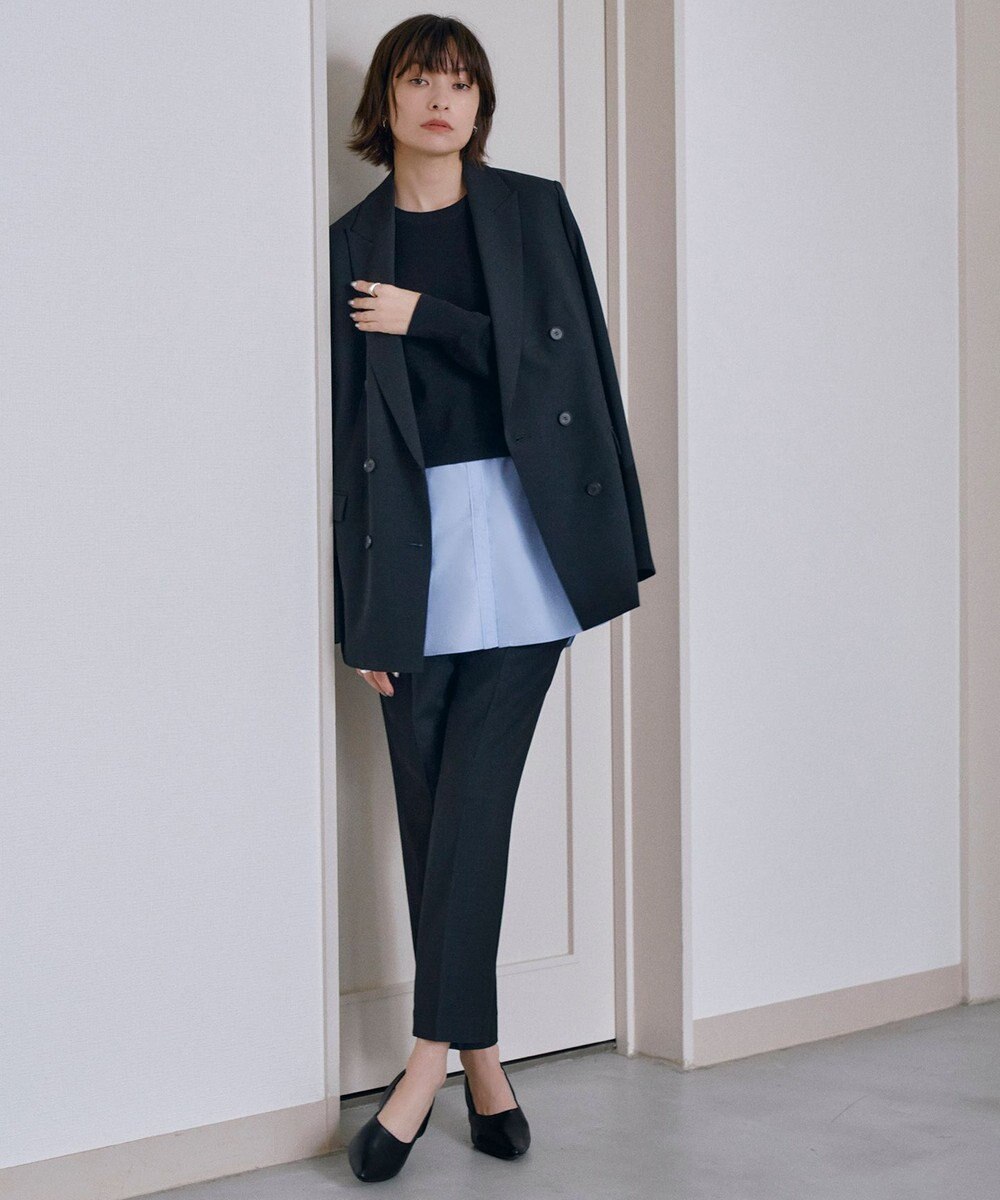 ICB L 【WEB&一部店舗限定カラーあり】クロスコンビ ニットプルオーバー 