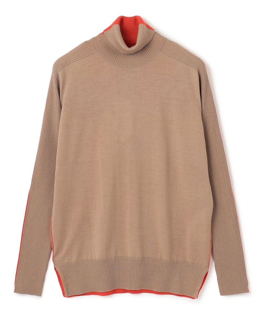 BEIGE， 【洗える】LA MONNAIE / タートルネックニット 