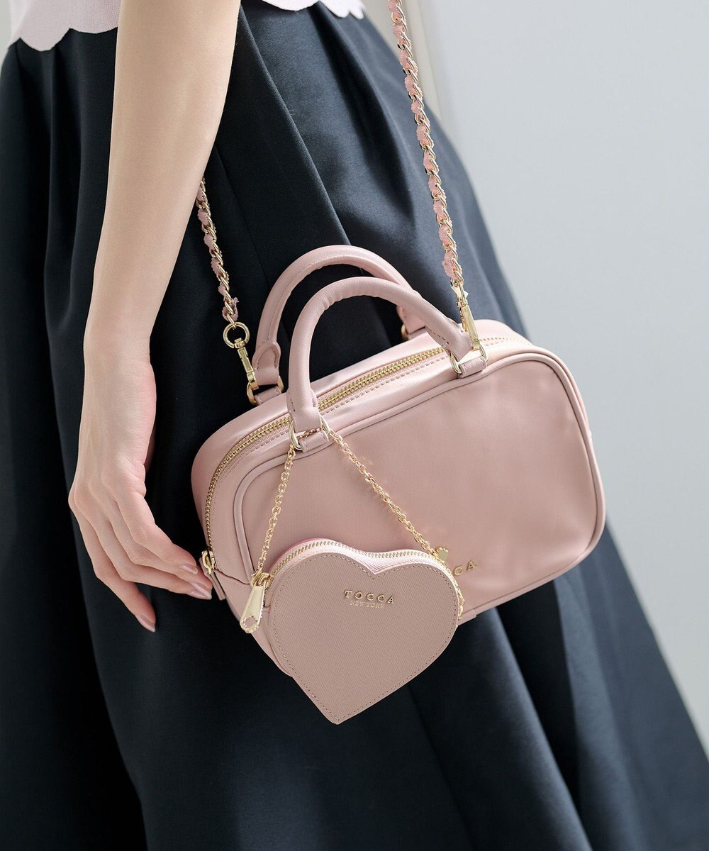 TOCCA 【八木アリサさん着用】WITH CLARISSE 2WAY NYLONBAG ミニボストンバッグ 