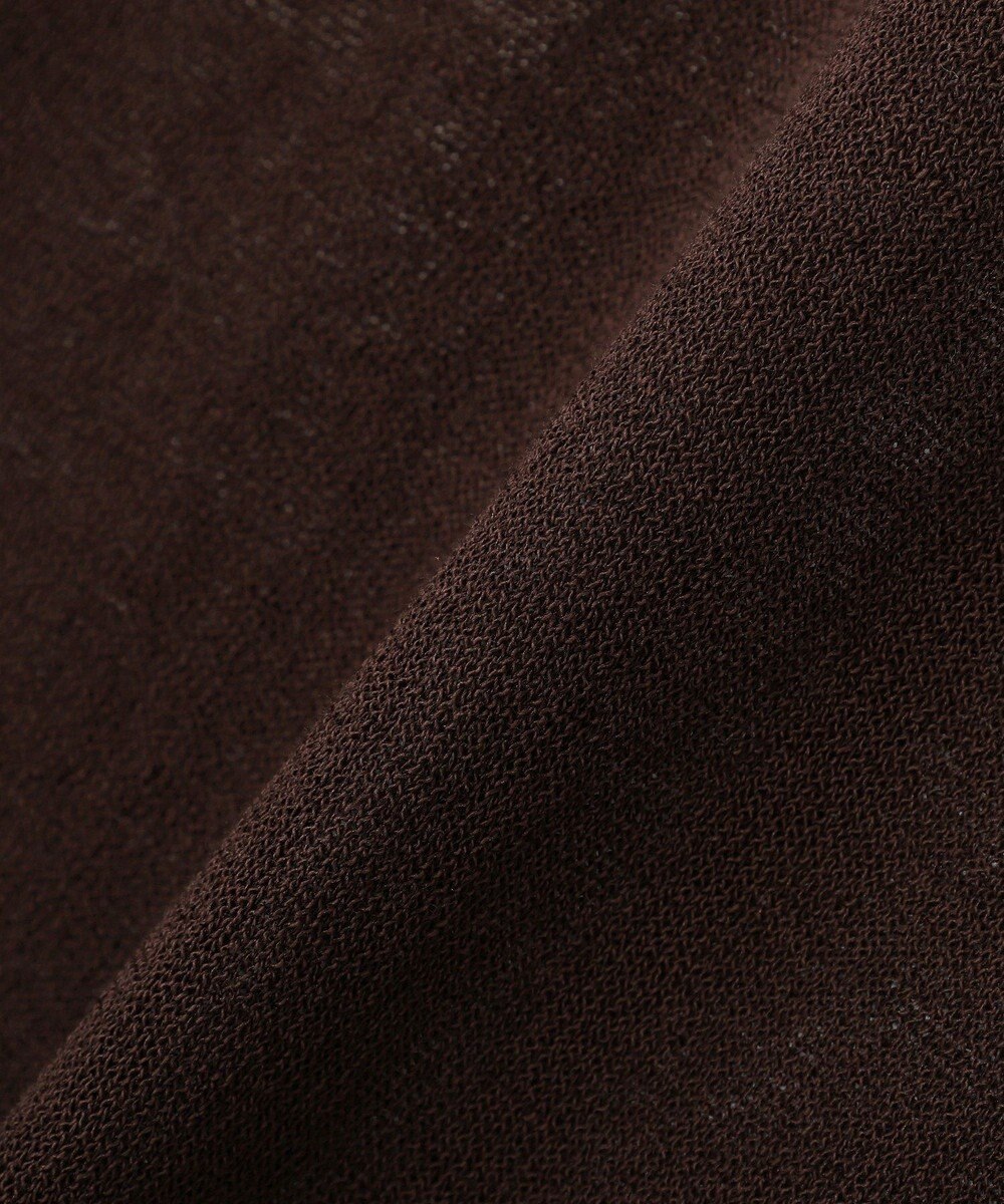 AMERICAN HOLIC 5分袖シアーVネックニットカーディガン 