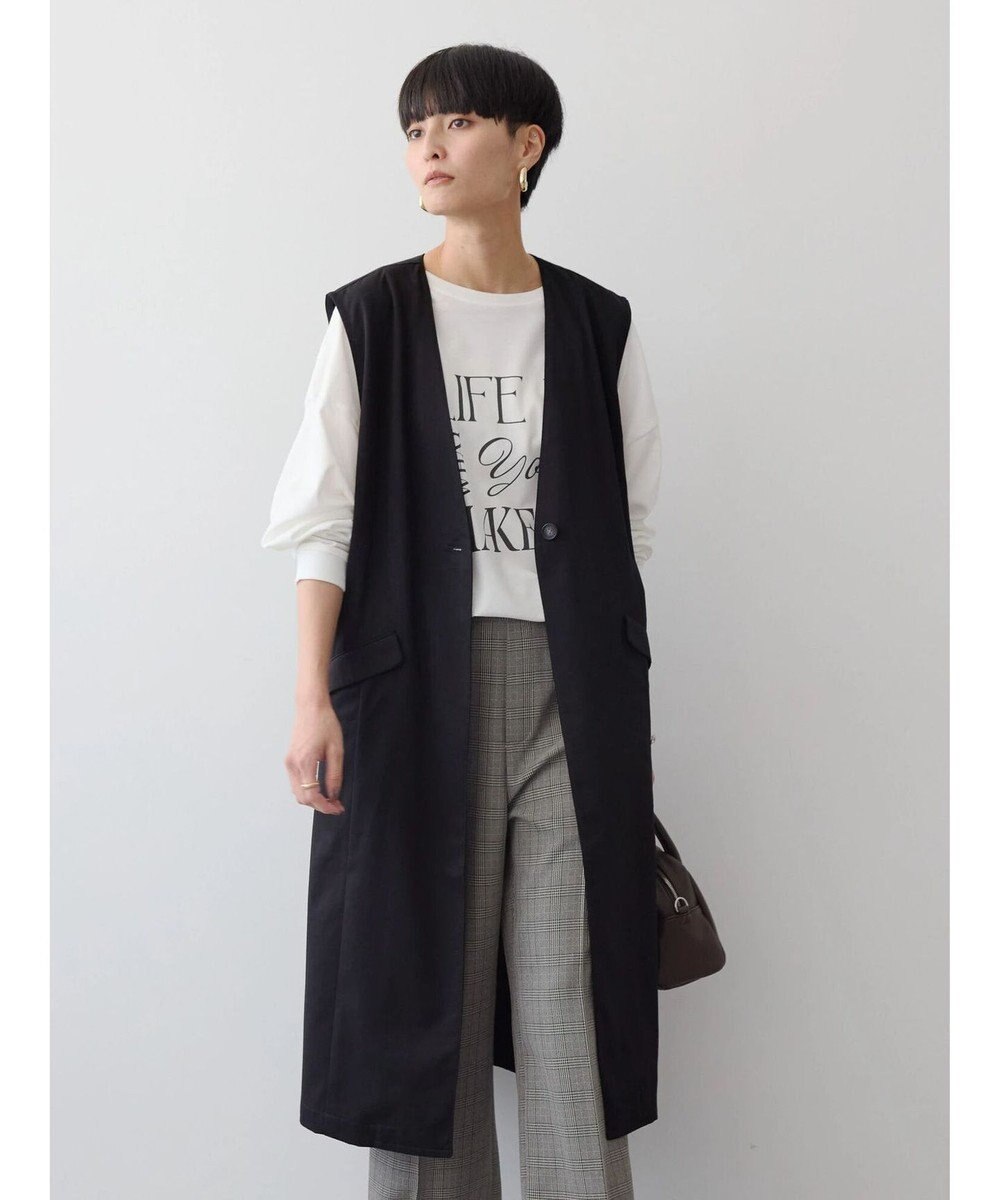 AMERICAN HOLIC ロングＶネックジレ 