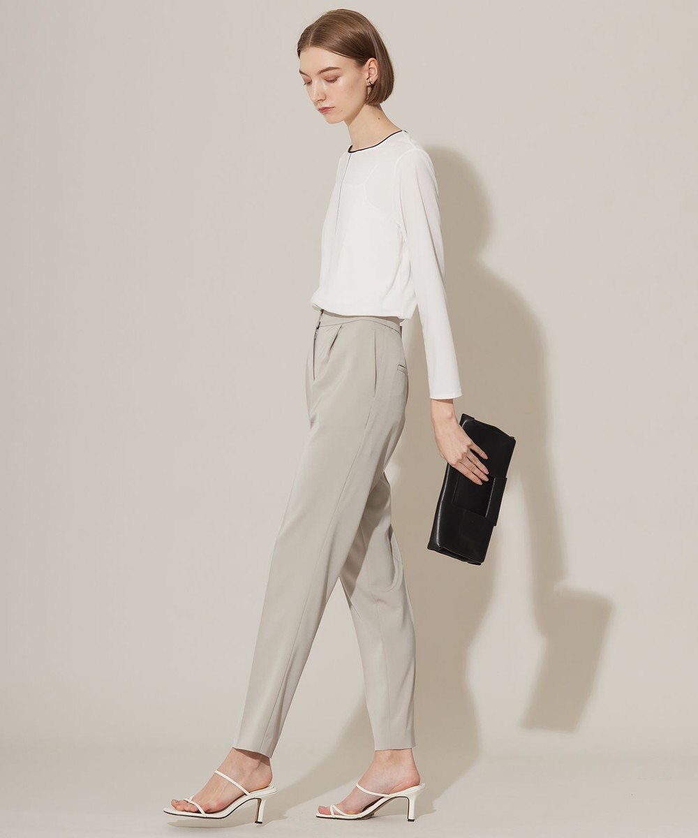 ICB 【UVカット・防シワ・速乾・洗える】Fiedテーパードパンツ 